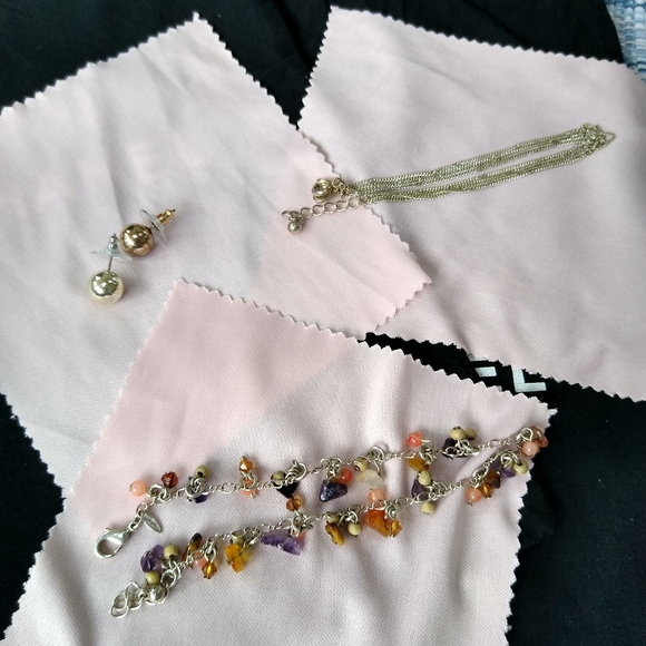 Jewelry Trio feat. 925 Sterling Earrings - Picture 7 of 12